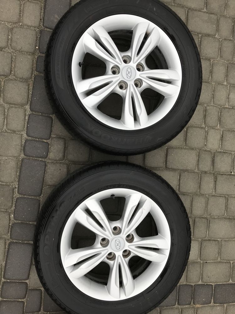 Alufelgi 5x114,3 17 cali Hyundai Tucson Kona ix35 opony 225/60/17