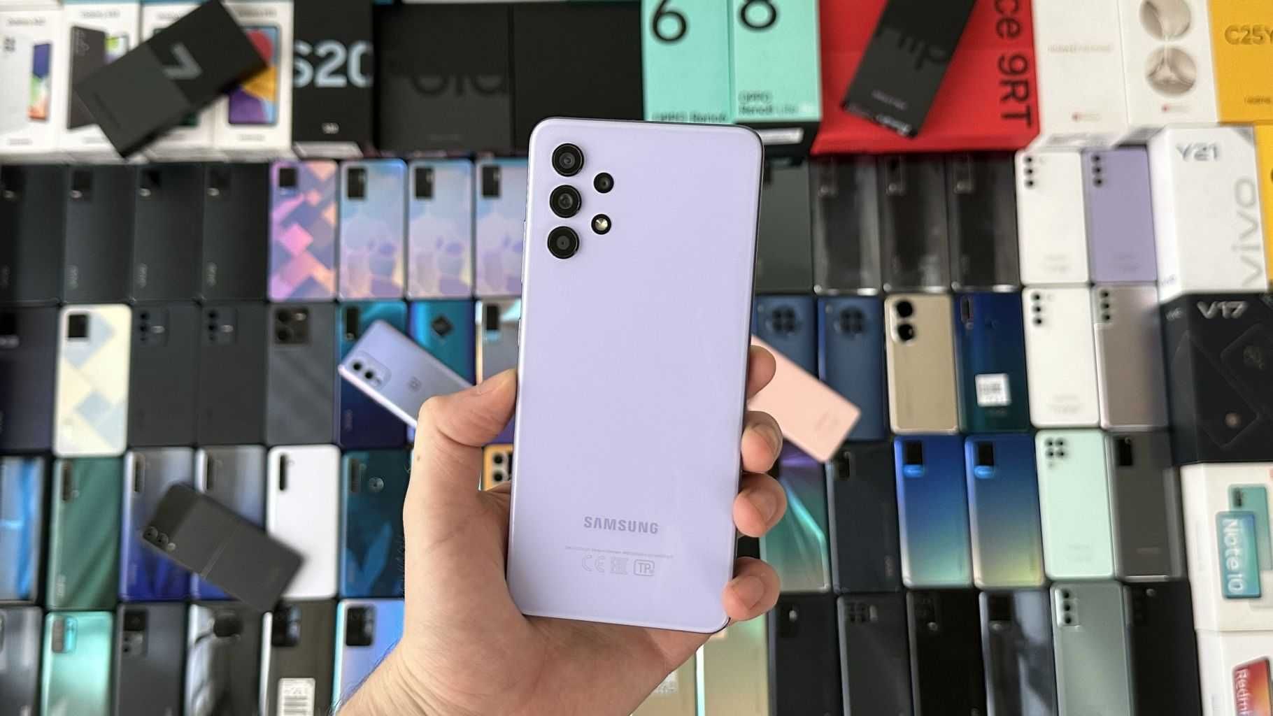 Оплата частинами 0% Samsung Galaxy A32 4/64GB Awesome Violet Гарантія