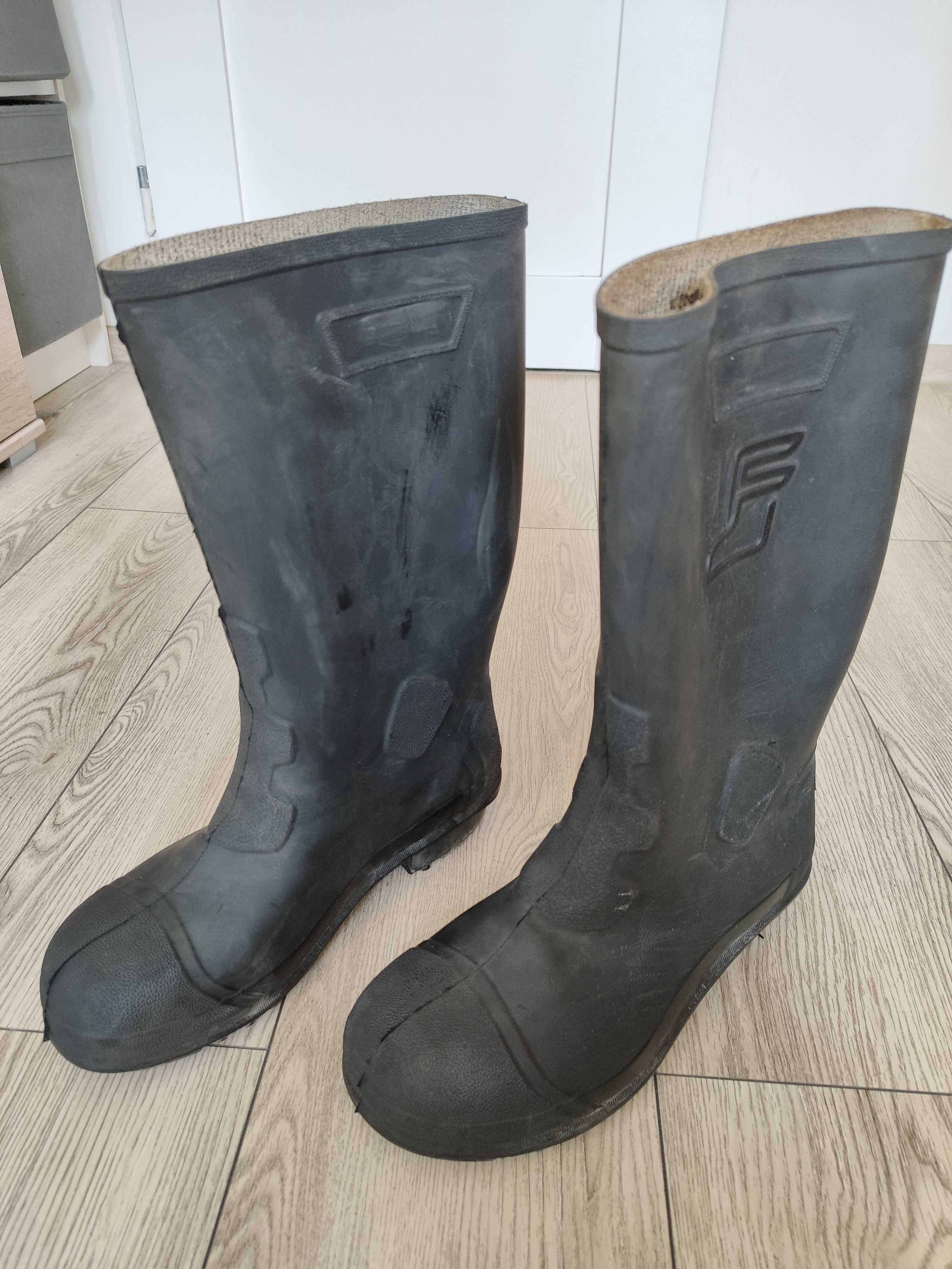 Buty robocze, gumowce z noskiem, męskie, Fagum Stomil