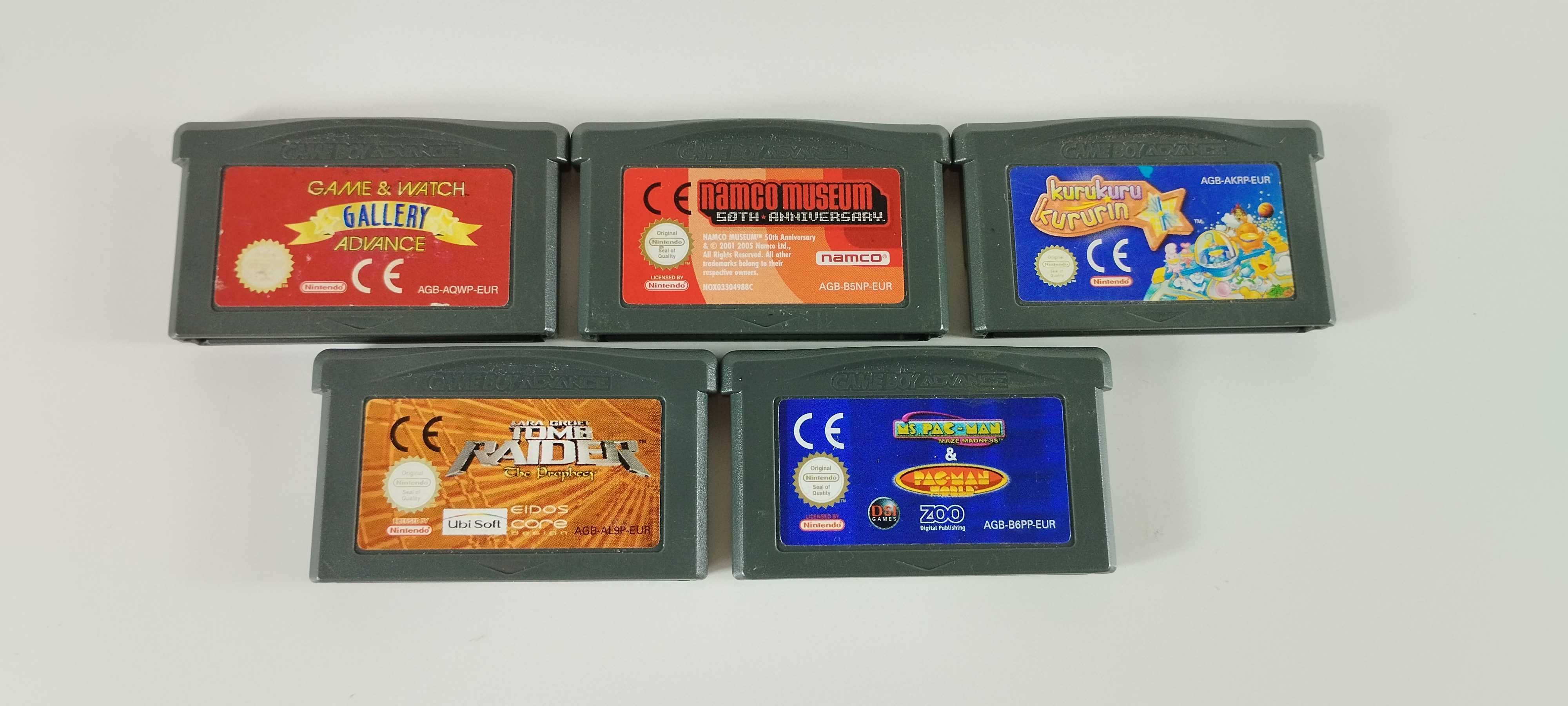 Lote 5 Jogos GBA - Gameboy Advance