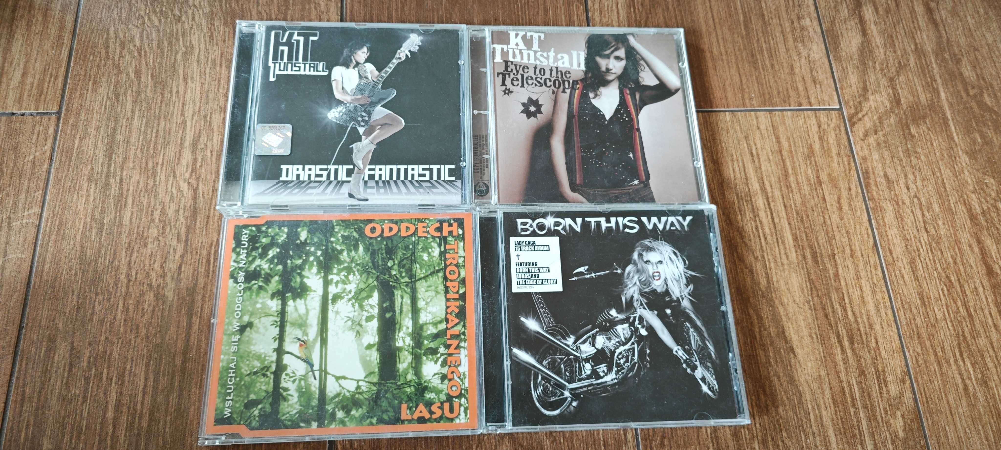 Płyty CD 8 sztuk zestaw Lady Gaga , KT Tunstall, Lilly Allen , itp