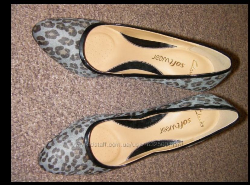 Новые женские туфли Clarks- 41 размер