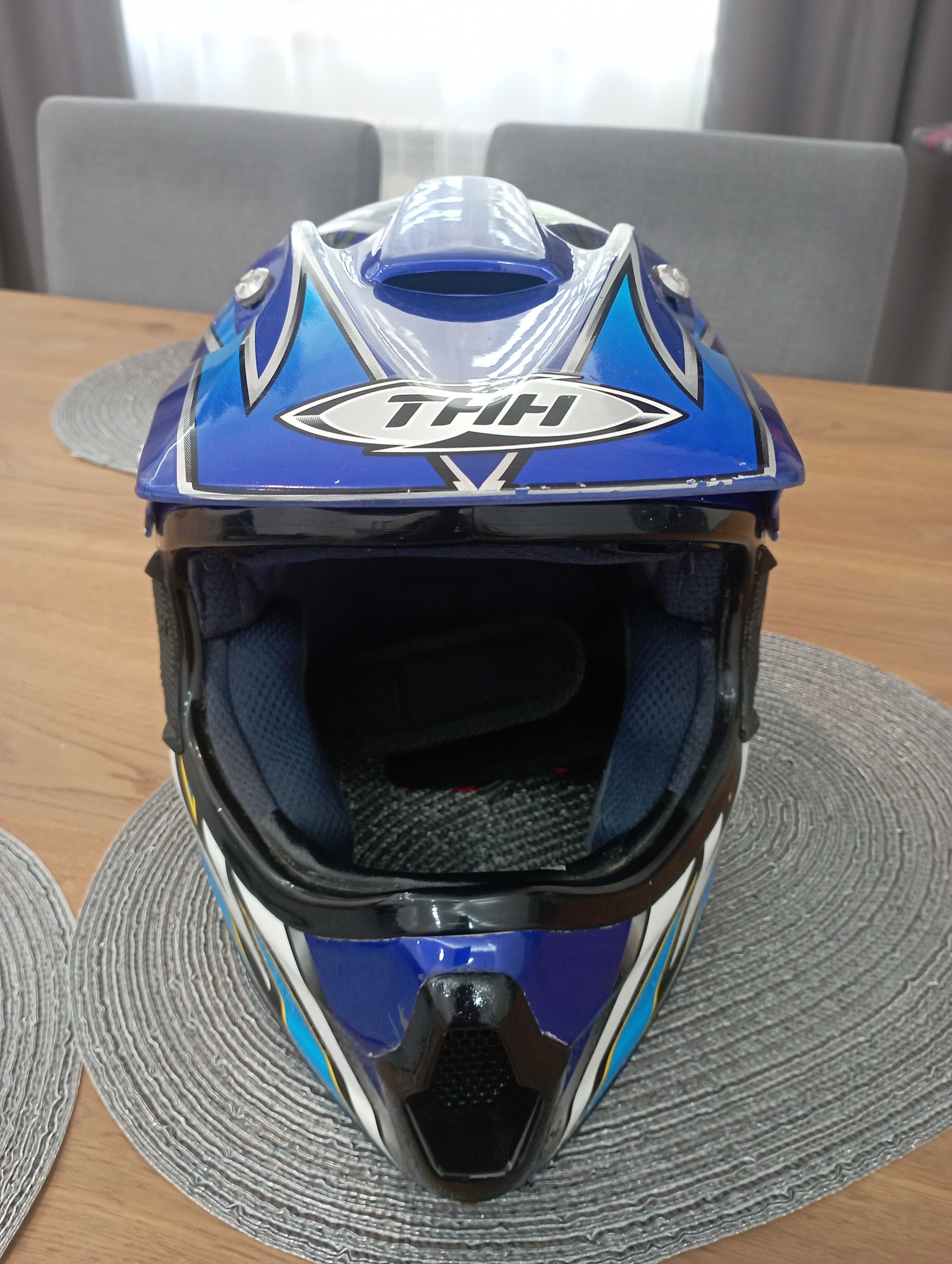 Kask motocyklowy dziecięcy THH TX-10 na crossa , quada