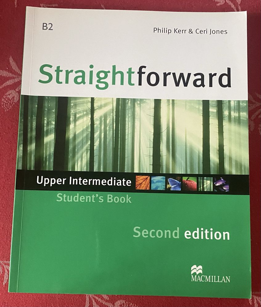 ZESTAW Straightforward upper intermediate student’s book and workbook