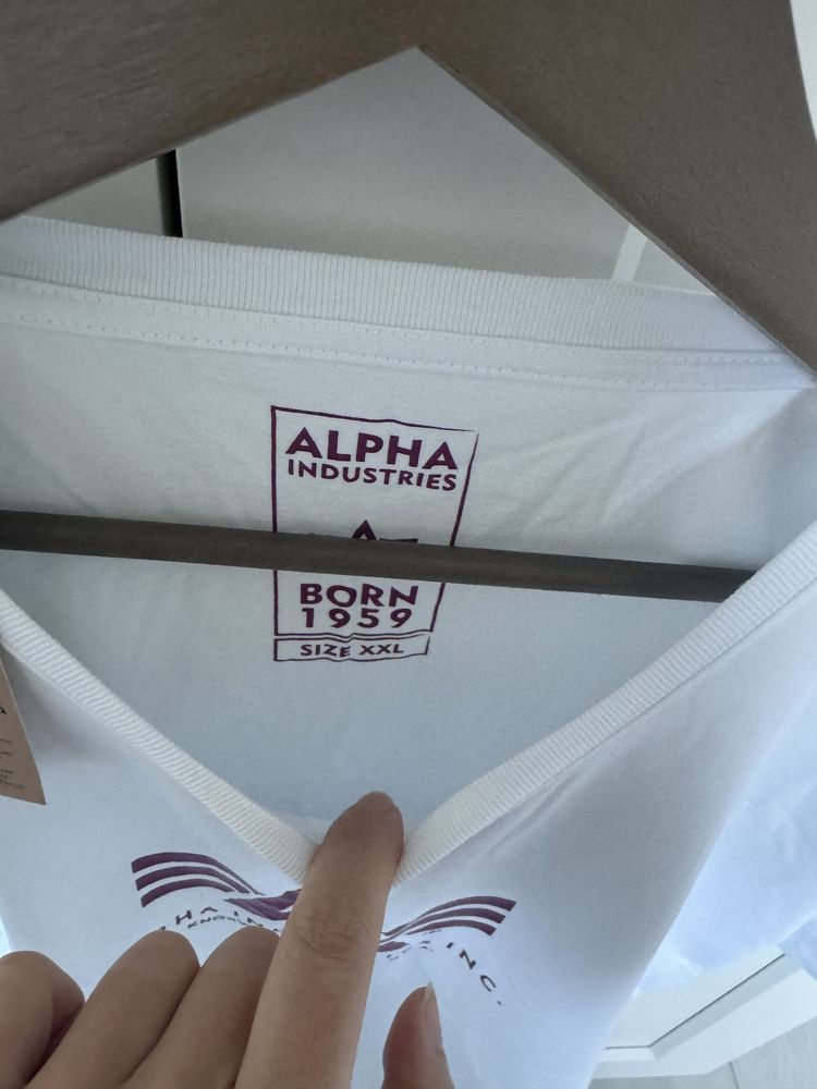 Alpha industries t-shirt męski koszulka nowa xxl