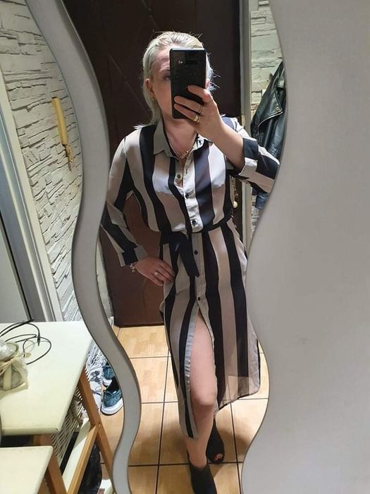 Sukienka letnia w paski