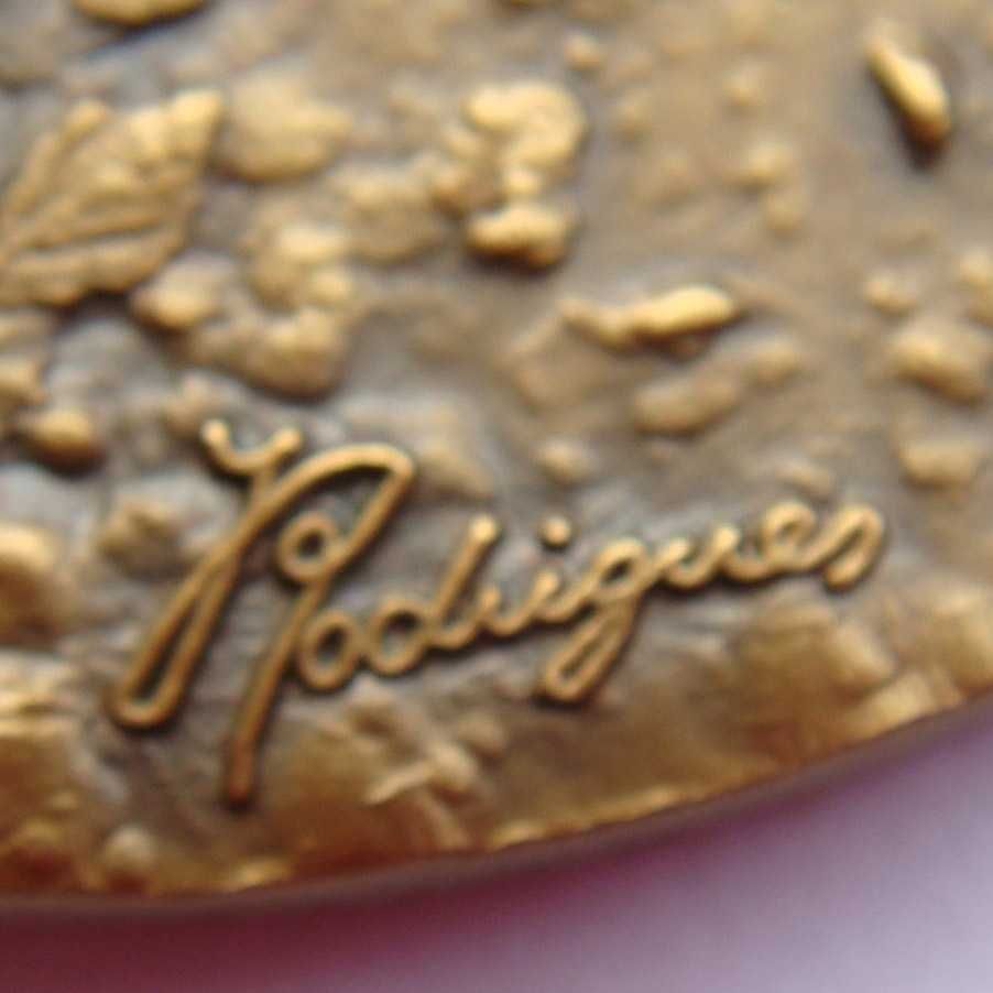 Medalha de Bronze Cristo Jubileu Diocese em Estojo por JOSÉ RODRIGUES