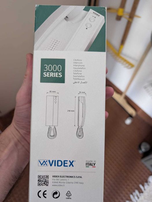 Videx Intercomunicador Novo