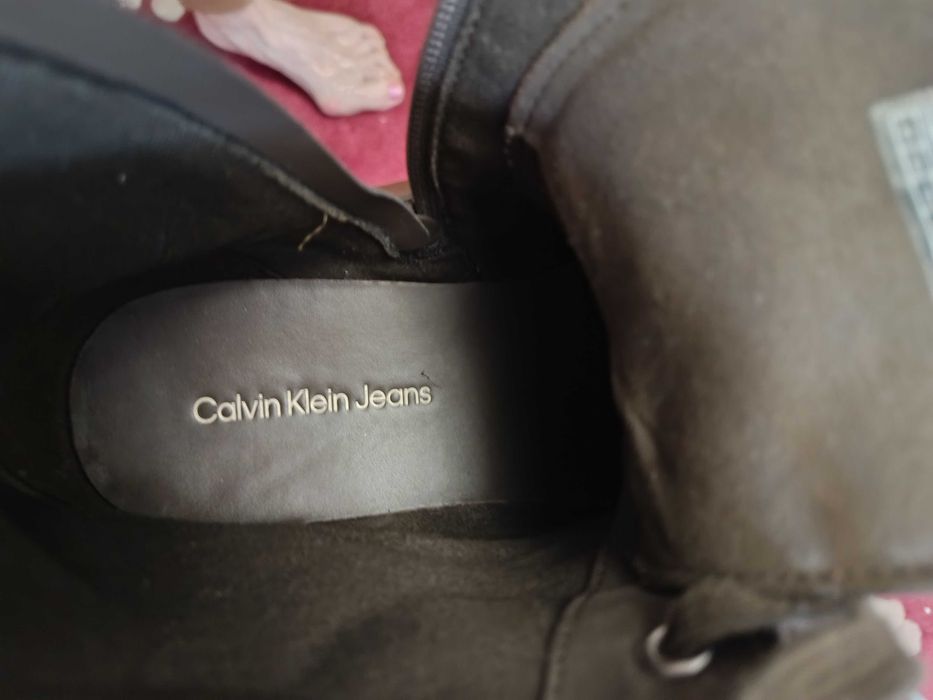 Ботинки Calvin Clein Jeans Оригинал Натур КОЖА
