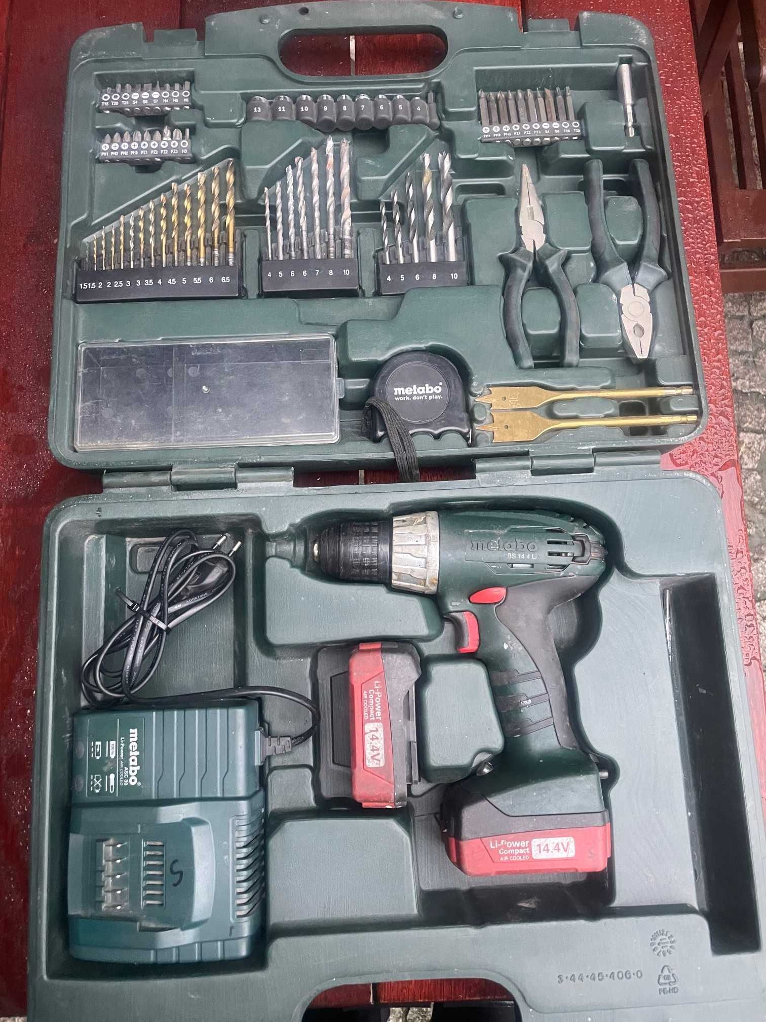 Wkrętarka Metabo BS14,4 LI z walizką