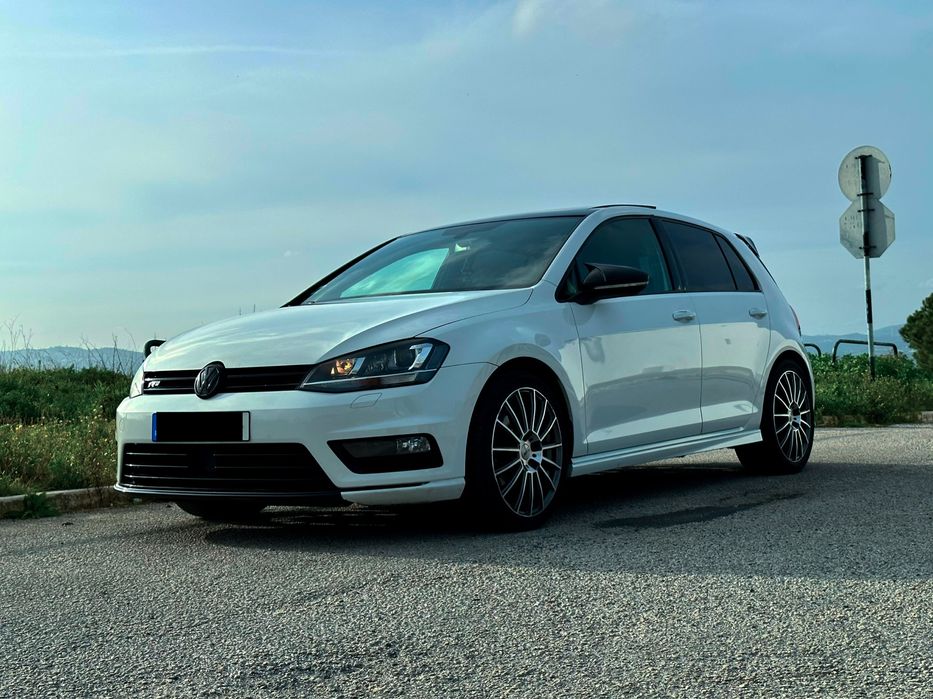VW GOLF 7 Branco Rline 1.6 Gasóleo de 2013 com 152.460km