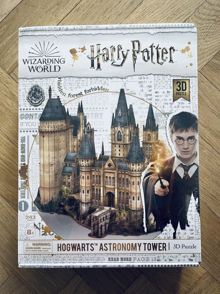 Dzień Dziecka! Puzzle 3D Harry Potter Wieża Astronomiczna 243 elementy