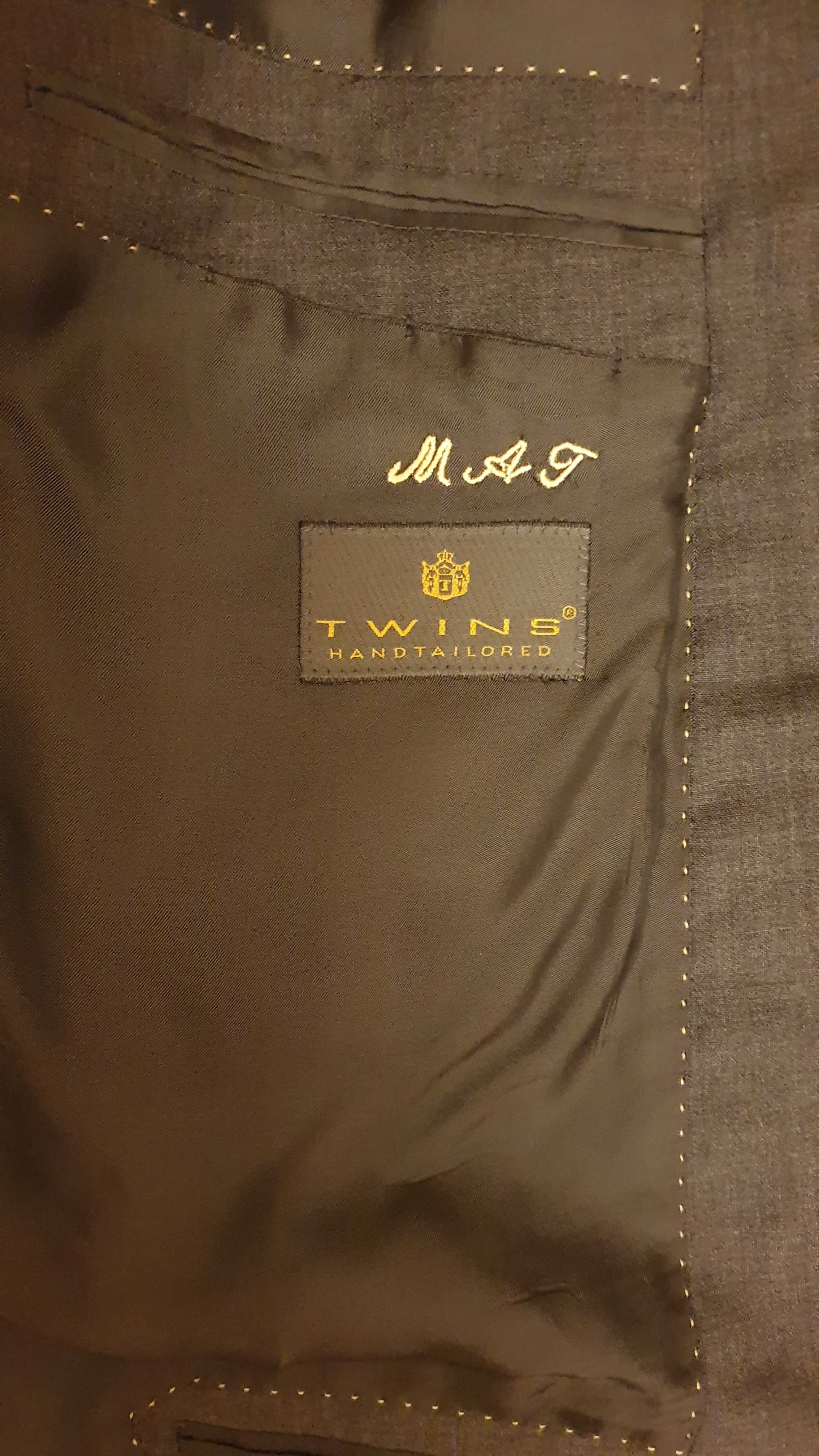 Twins garnitur piękny szary XXL-XXXL