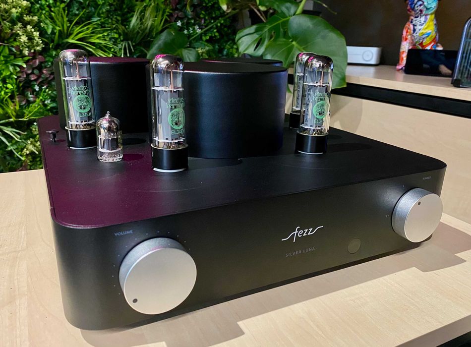 FEZZ Silver Luna Wzmacniacz lampowy +kosz i pilot | Powystawowy CZARNY