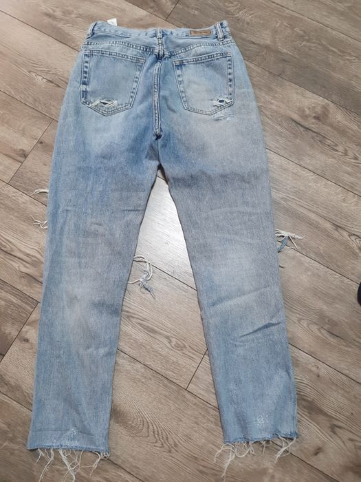 40 TALLY WEIJL spodnie jeansowe z dziurami