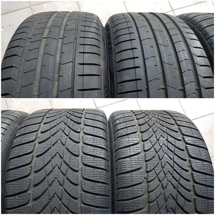 Koła Felgi BMW 5 GT f07 7 F01 8,5x21 10x21 5x120 ciemny CHROM opony