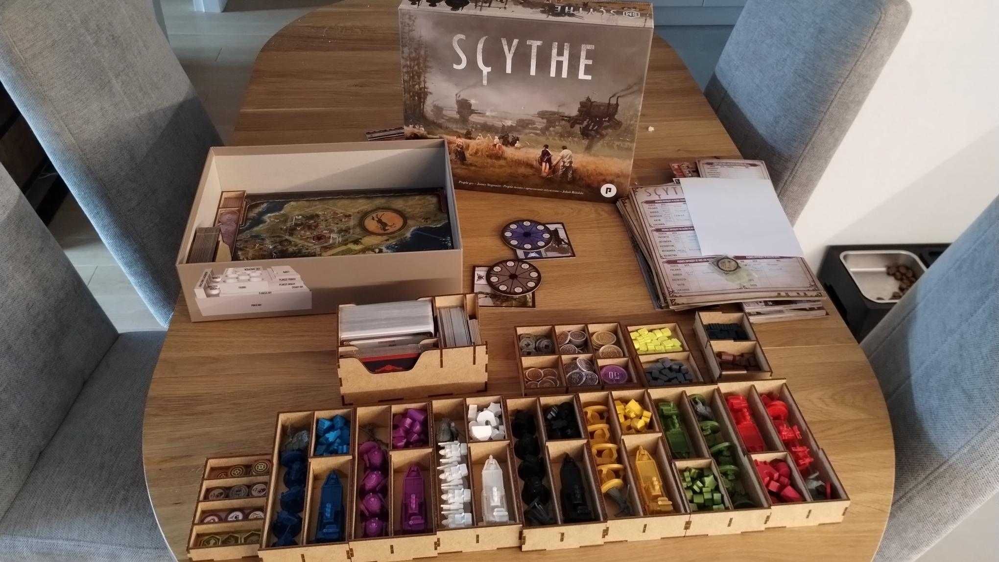 Scythe + wszystkie dodatki + insert