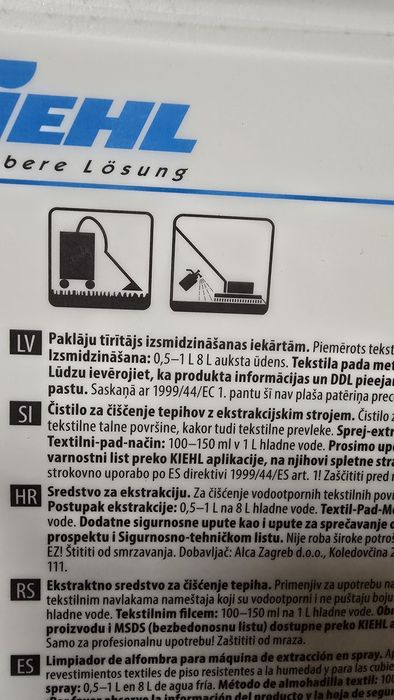 Kiehl Carpasol plyn do czyszczenia tapicerki i wykładzin