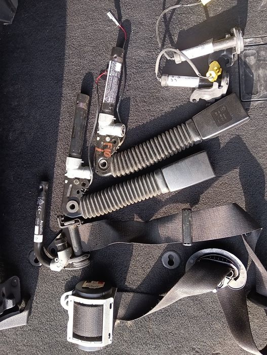 Komplet BMW F10 F11 ORGINAŁ deska rozdzielcza pasy PODUSZKA KOKPIT air