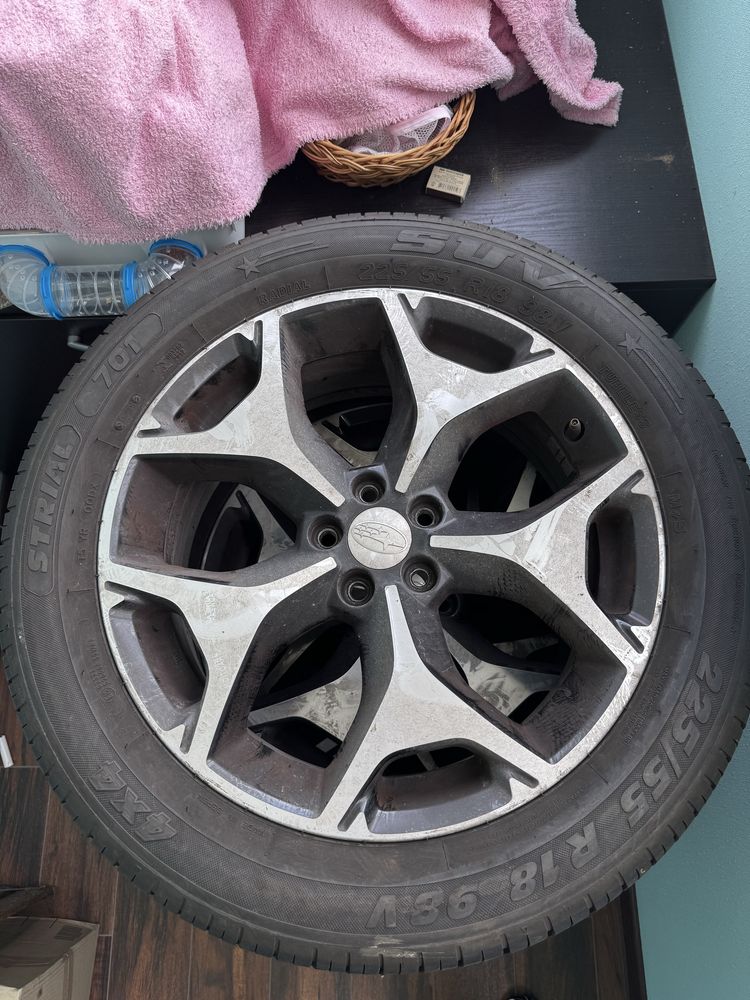 Диски Subaru Forester 18" оригінал разом із гумою