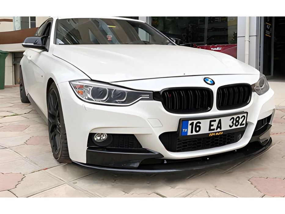 Онови вигляд! Накладка на бампер (сплітер/дифузор) BMW 3.