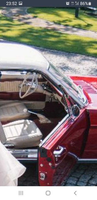 Auto/ Samochód/Klasyk do ślubu.  Ford Mustang 1966r.