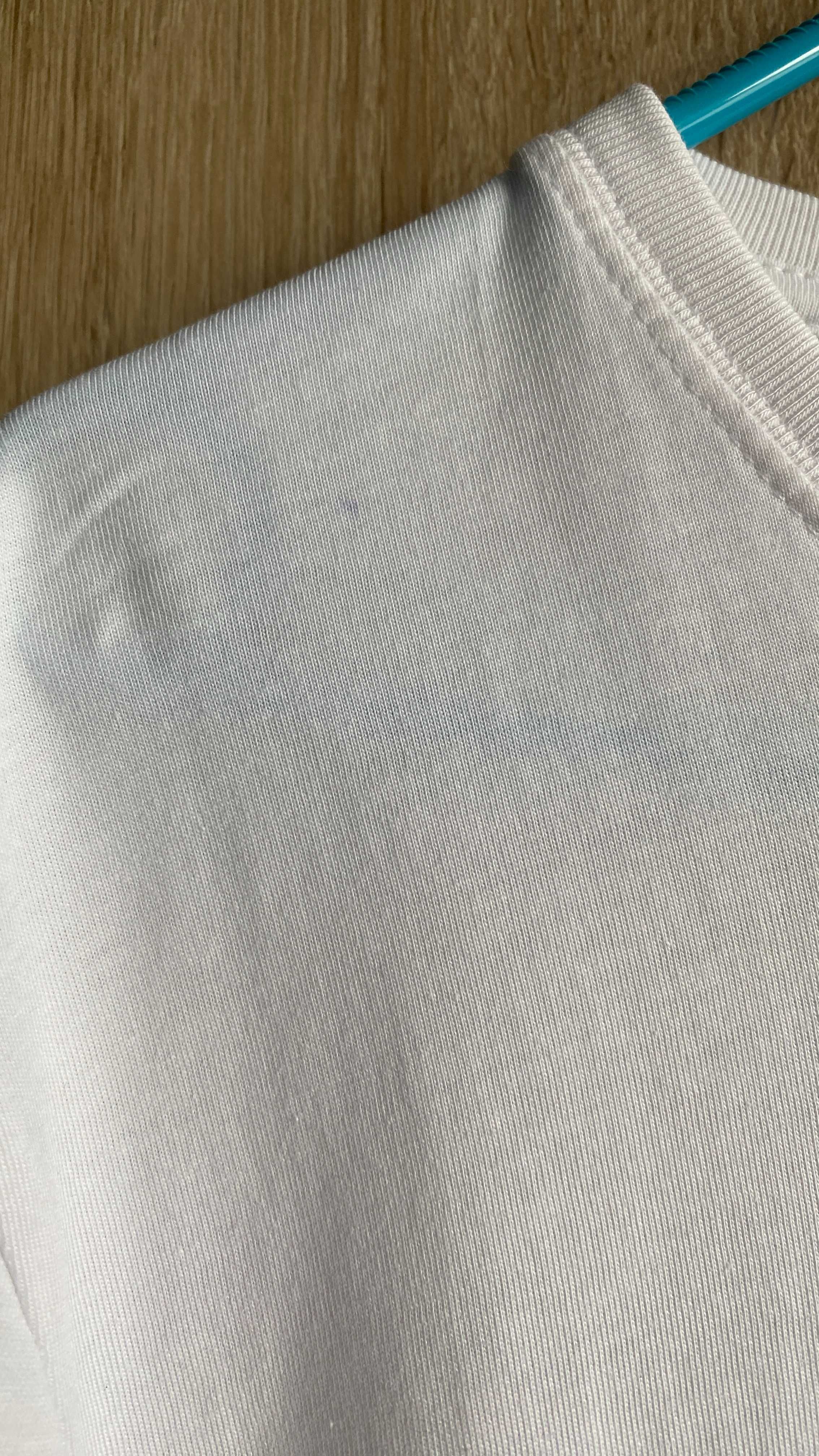 T-shirt Koszulka Biała Sportowa Sitkówka Warszawa Challenge Cup M/38