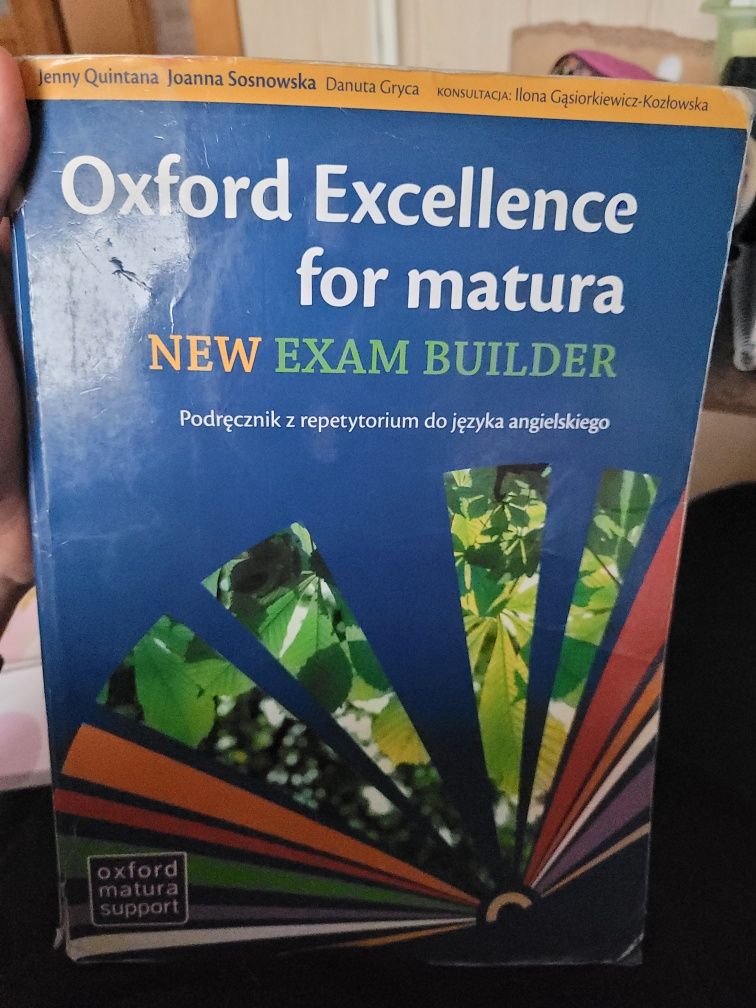 Oxford Excellence for matura new example bulder. Nowa. Okładka uszkodz