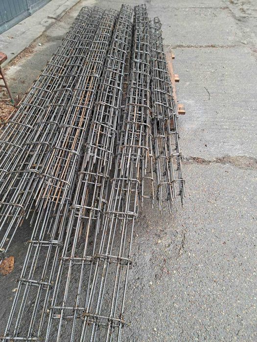 Prefabrykacja belki zbrojeniowe fi6-16 fundament strzemiona