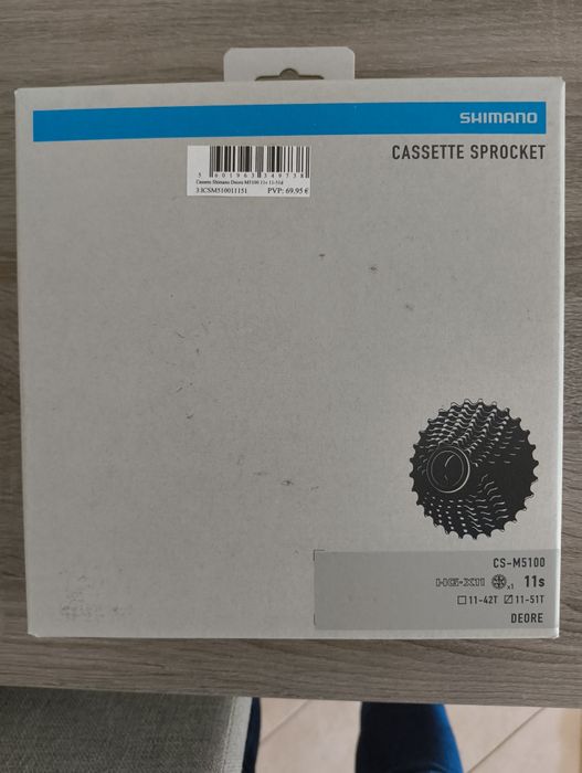 Cassete Shimano Deore 11 velocidades