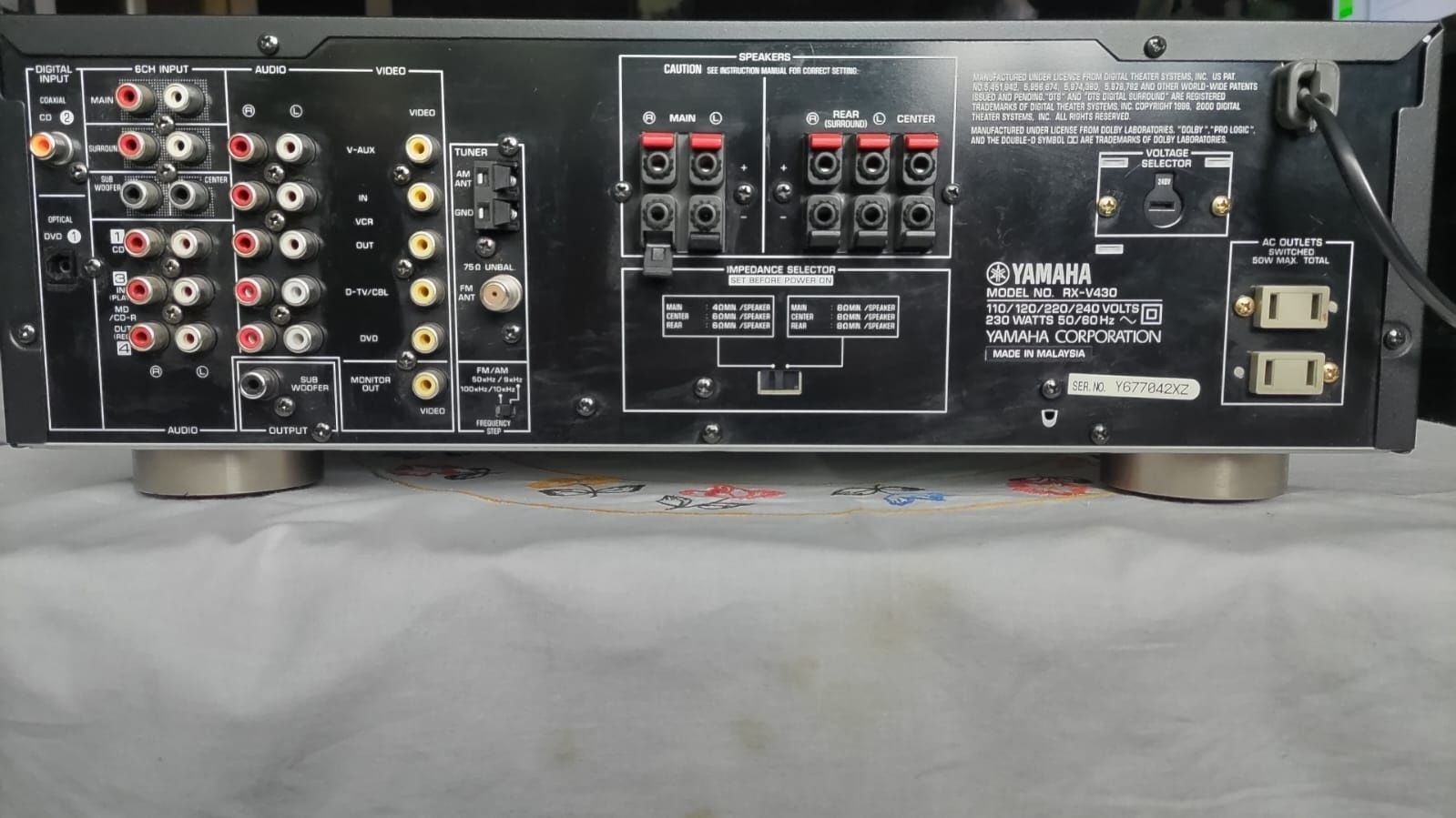 Продам ресивер Yamaha RX-V430