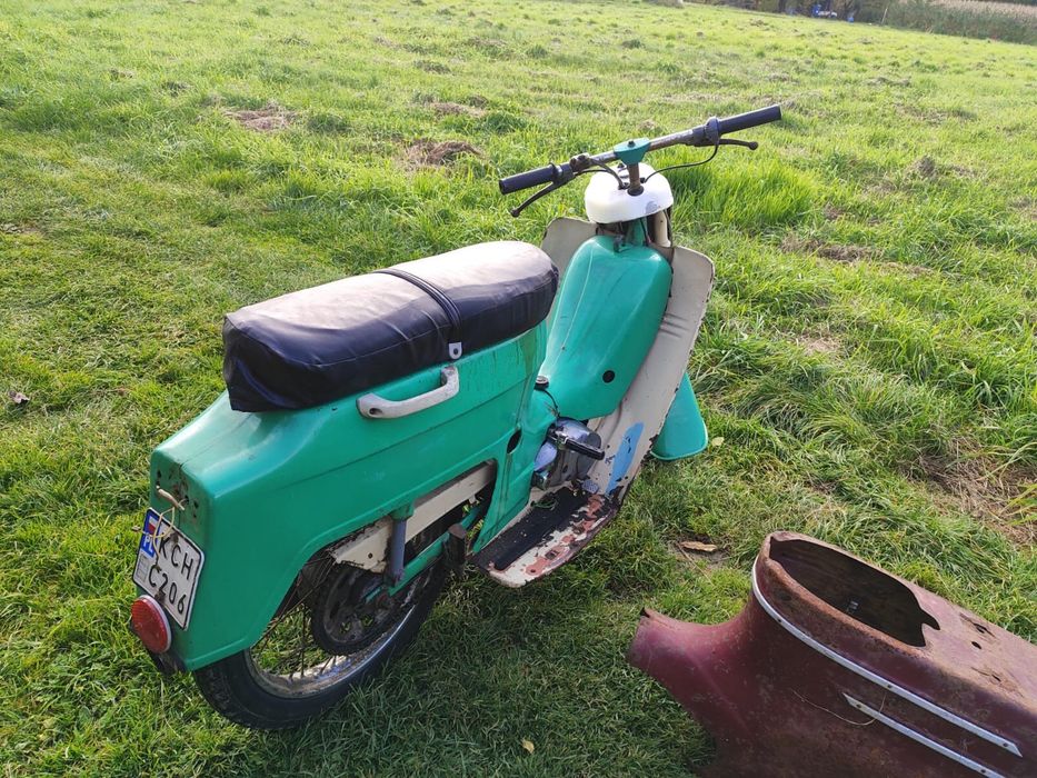 Jawa 210 jawa kaczka zarejestrowana mozliwy transport