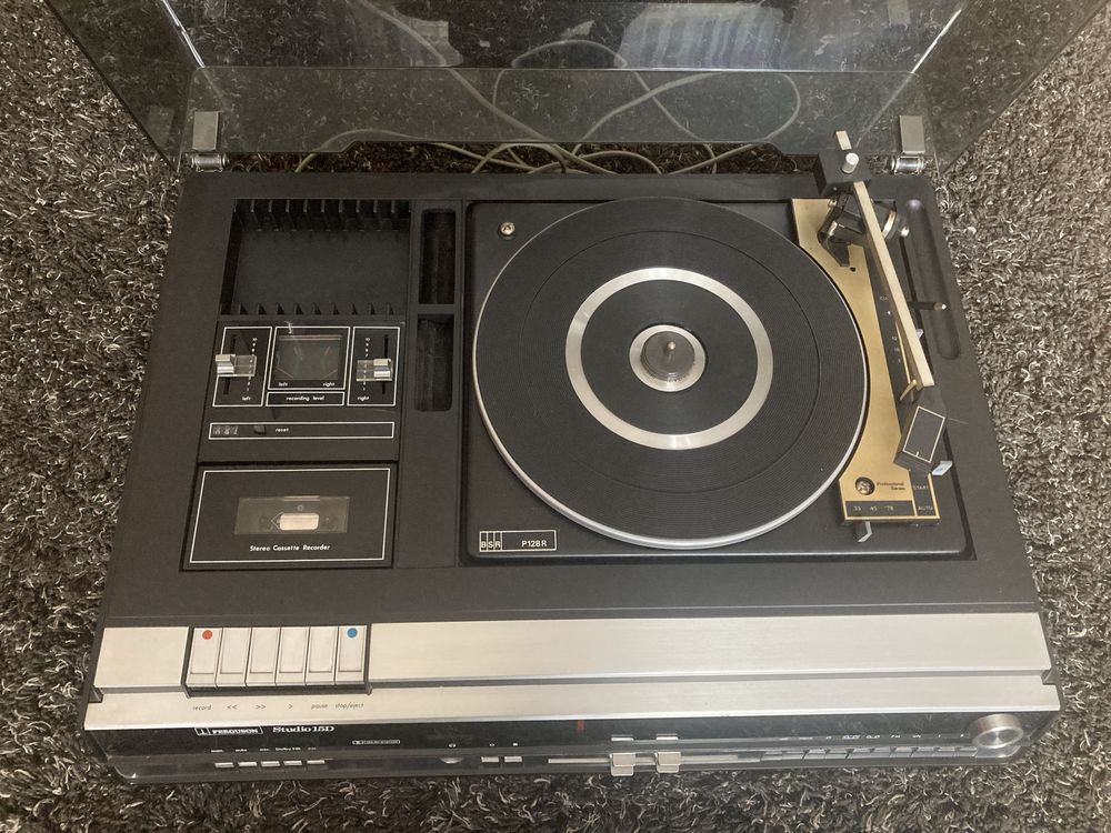 Ferguson studio 15d Gramofon, kaseciak, radio