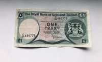 1 POUND £1 Royal Bank Of Scotland Limited Szkocja 1981r