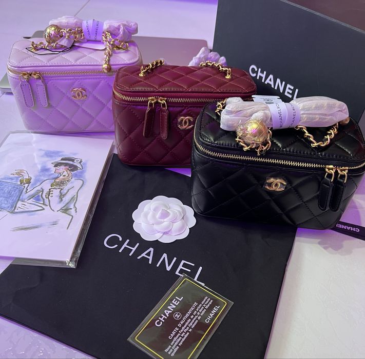 Сумка Chanel Vanity Lambskin Шанель премиум