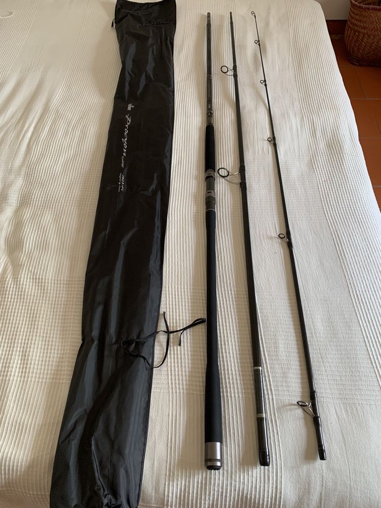 Cana corrico Daiwa Procion 4,57m ação 50-150gr