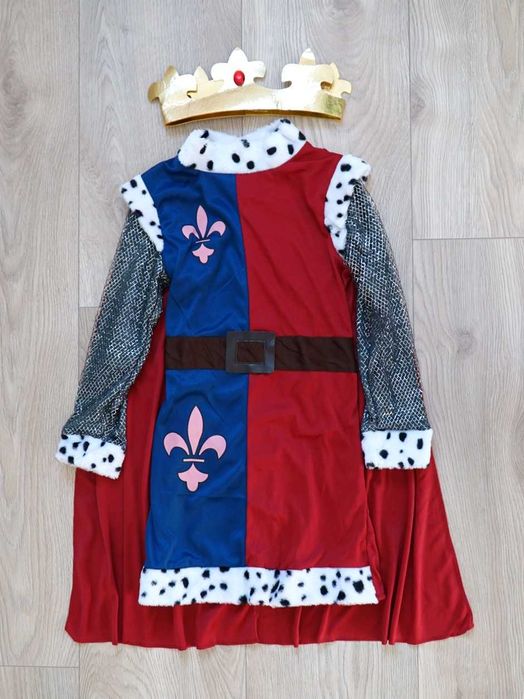 Kostium Króla - Nowy, Rozmiar 120
