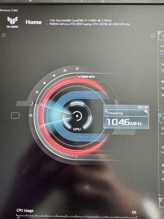 Asus Tuf F17 i5/RTX3050
