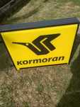 Szyld kormoran podświetlany dwustronnie