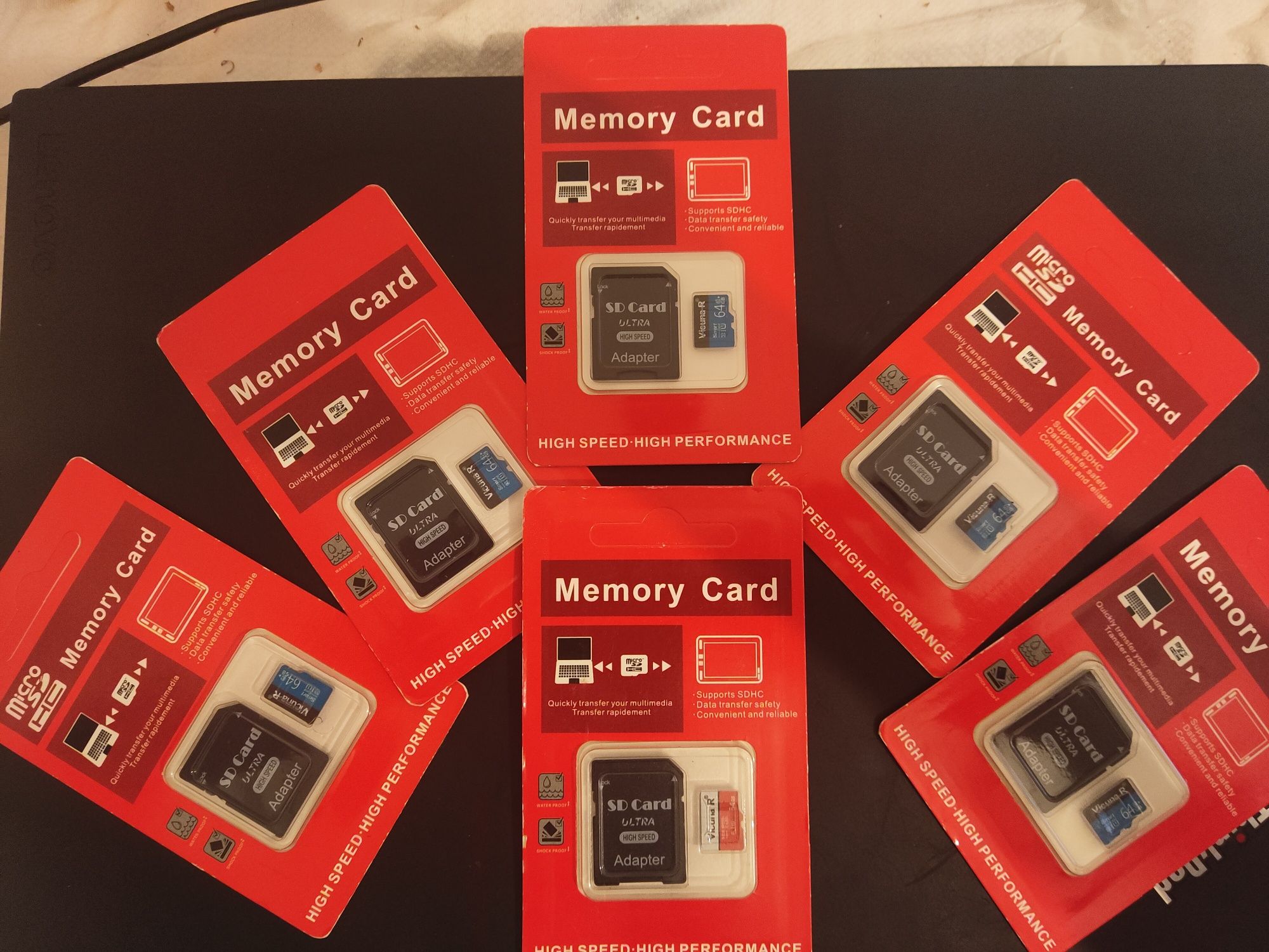 Cartões de memória 64GB