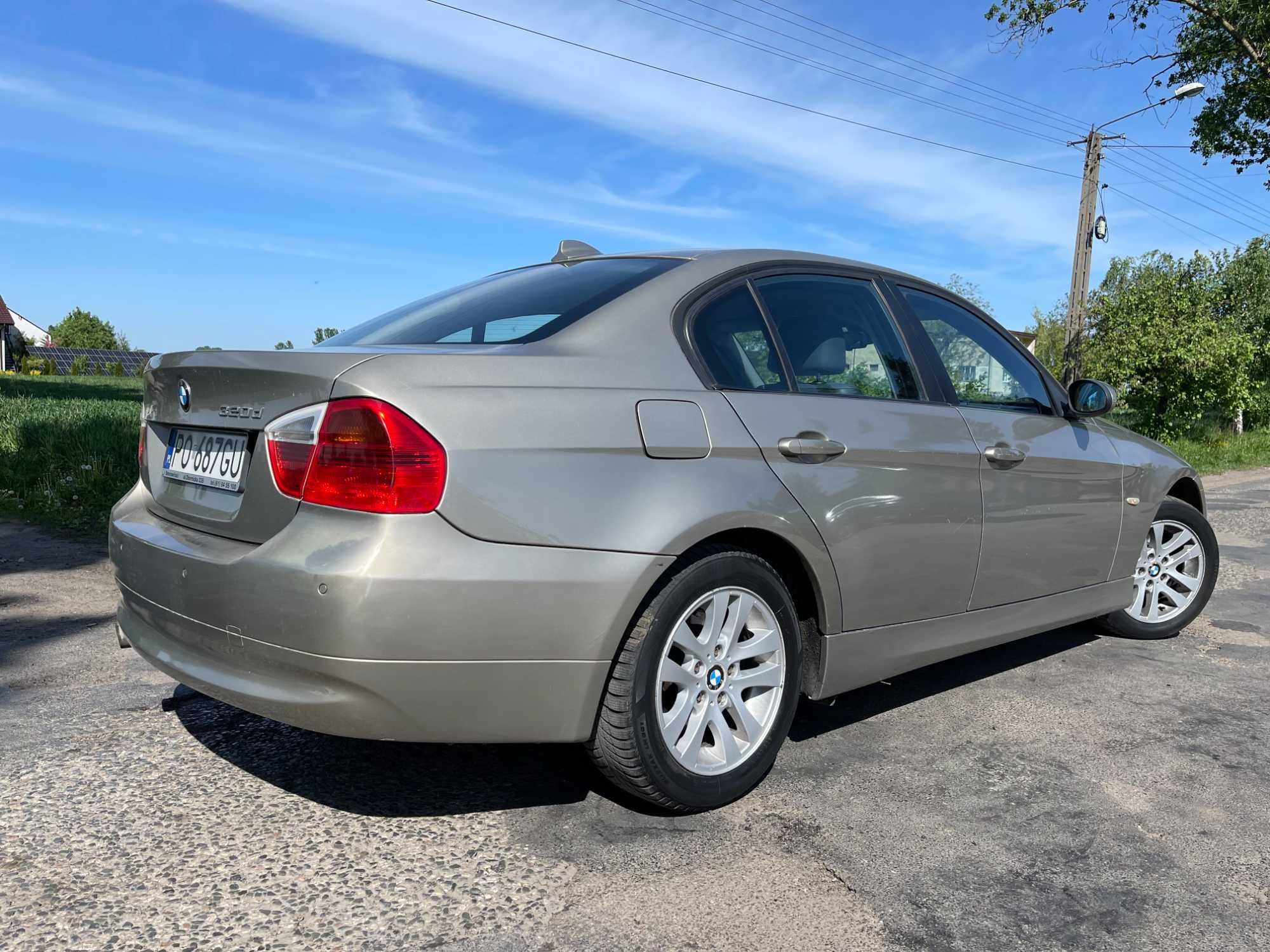 Bmw 3 E90 2.0 Diesel 177 KM Automat_Skóra,Xenon,Alu_Złota Limuzyna!