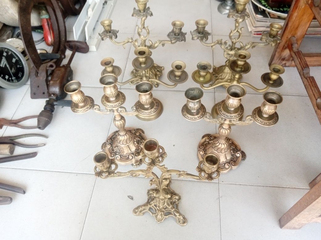 Castiçais / candelabros antigos