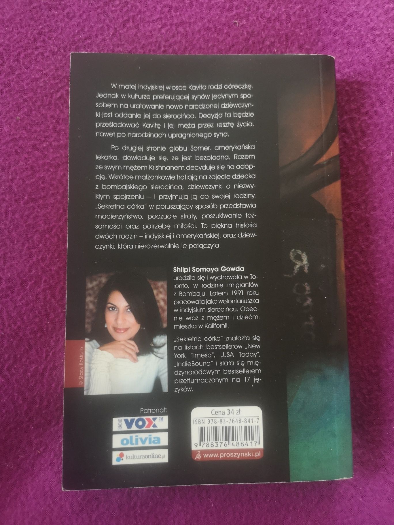 Sekretna córka - Shilpi Somaya Gowda