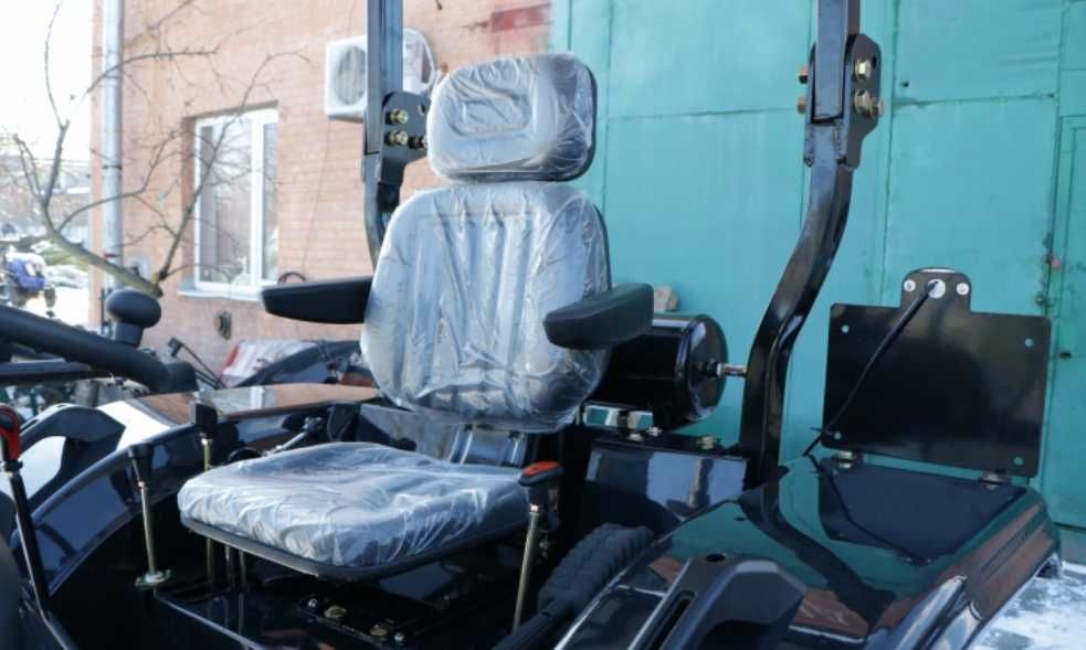 Мінітрактор ДМТЗ 244 Х з РЕВЕРСОМ примусовою гідравлікою Компресором