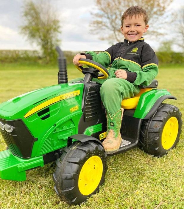 Nowy TRAKTOR John DEERE Peg Perego dla dzieci SKLEP AUTECZKA