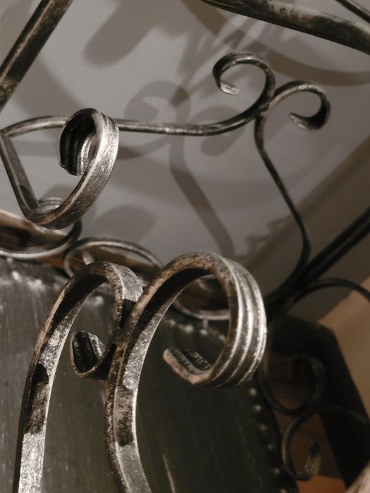 Kosz kuty ręcznie na drewno/Rękodzieło