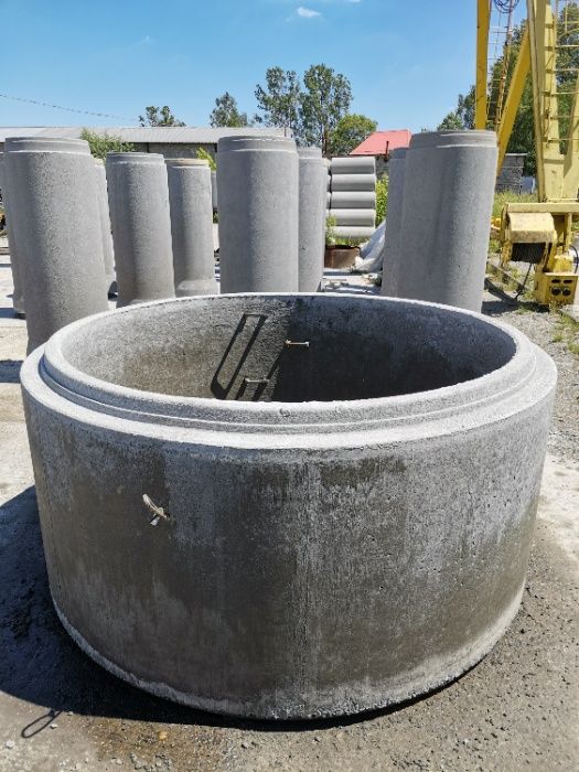 Kręgi betonowe fi 80, krąg, studnia, zbiornik na deszczówkę, pokrywy