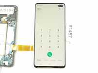 Samsung Galaxy S10+ Ekran + Korpus Oryginalny Demontaż | #1457