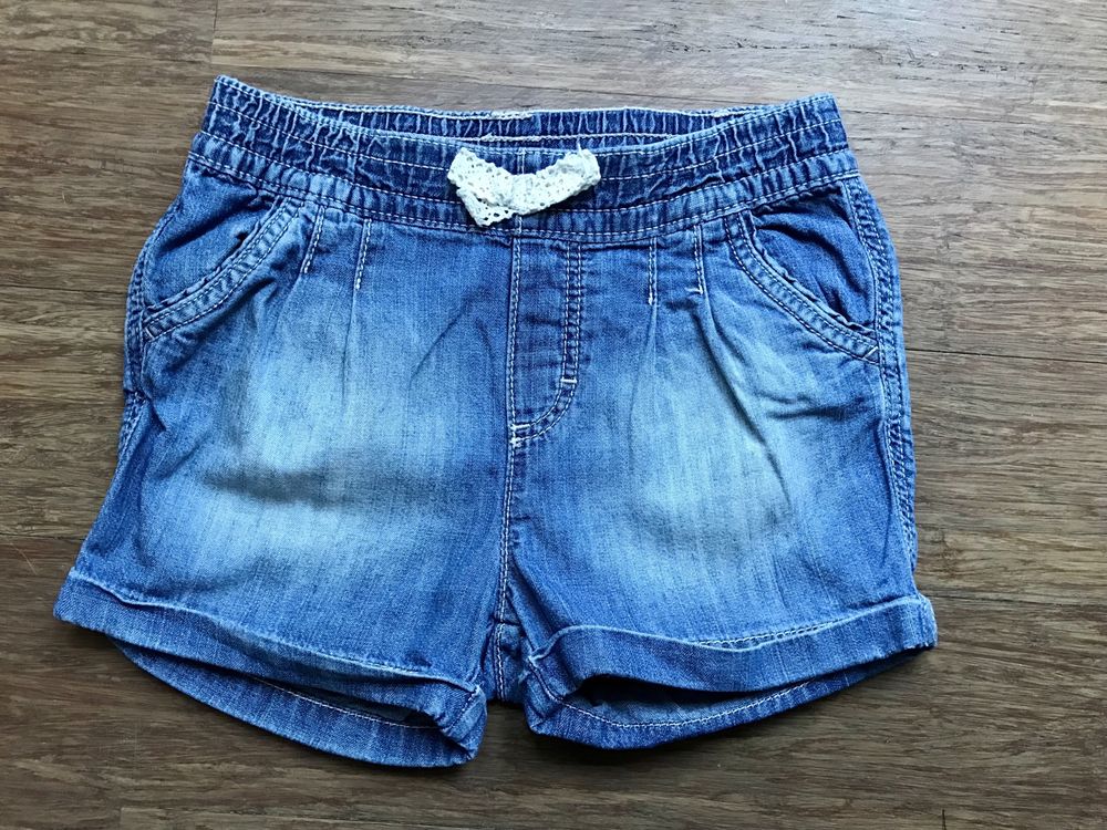 Krótkie spodenki dziecięce jeansy