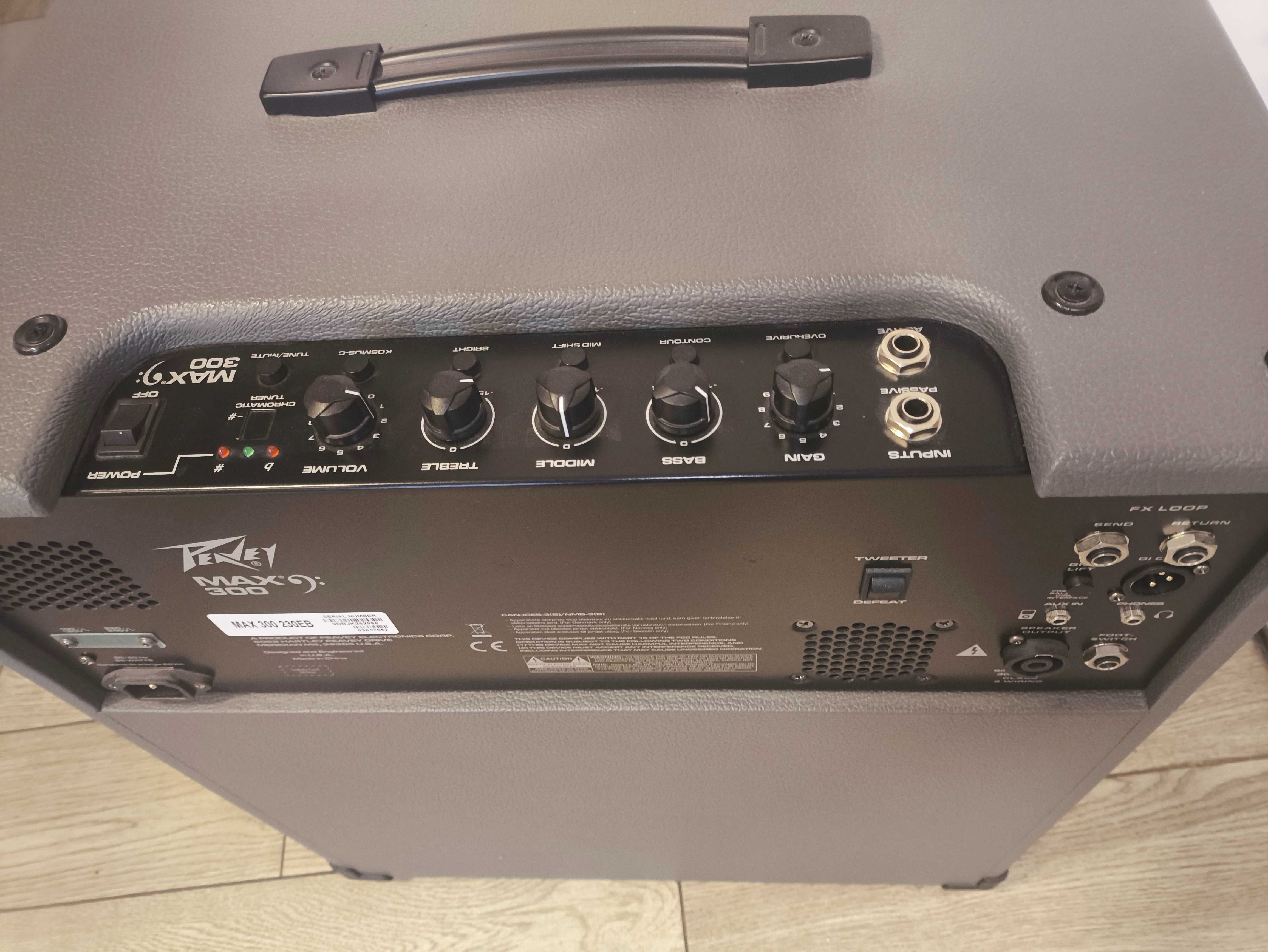 Peavey MAX300 wzmacniacz do gitary basowej 300W